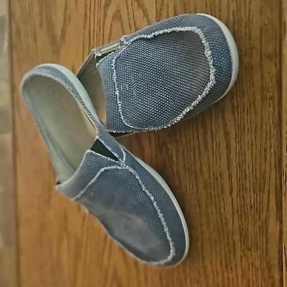 Gecko Man Walk Hero Orthotic Gray Canvas Arch Support Slip On Shoes Men's 12 - Picture 2 of 9